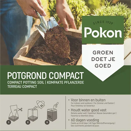 Pokon Kokos Potgrond Compact - 10 L - afbeelding 1
