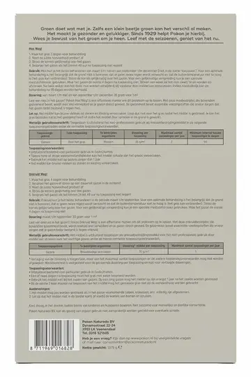 Pokon Mos en Onkruid Weg! 3-in-1 - 1375gr - afbeelding 3