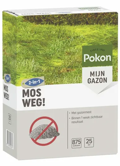 Pokon Mos Weg - 875 Gr Voor 25m²