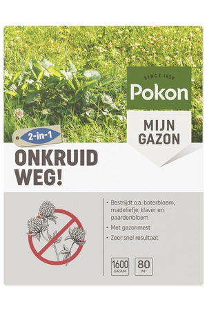 Pokon Onkruid Weg - 1,6 kg Voor 80m² - afbeelding 1