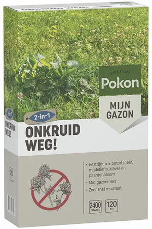 Pokon Onkruid Weg - 2,4 kg Voor 120m² - afbeelding 3