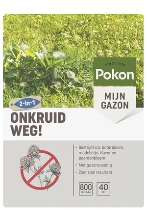 Pokon Onkruid Weg - 800 Gr Voor 40m² - afbeelding 1