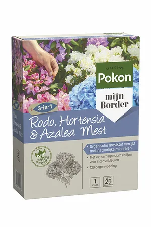 Pokon Rhododendron, Hortensia & Azalea Mest - 1 kg
