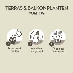 Pokon Terras & Balkon Planten Voeding - 500 ml - afbeelding 4