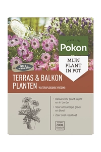 Pokon Terras & Balkon Planten Wateroplosbare Voeding – 500 gr