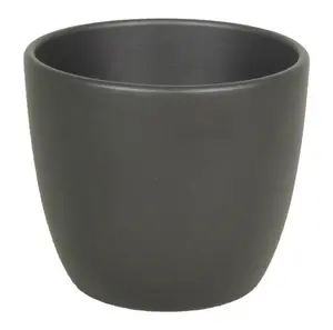 Pot Boule Antraciet - H 8 x D 10 cm