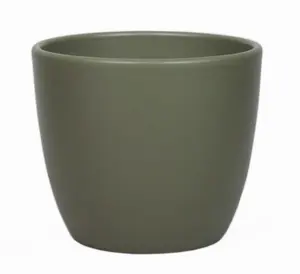 Pot Boule Groen - H 19 x D 22 cm - afbeelding 2