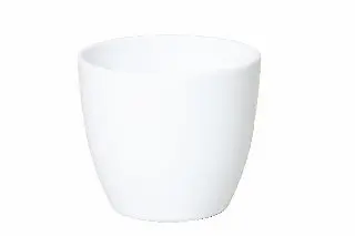 Pot Boule Wit - H 19 x D 22 cm