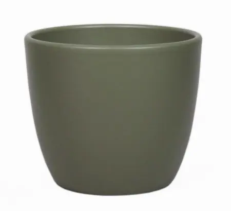 Pot Boule Groen - H 22 x D 25 cm - afbeelding 1