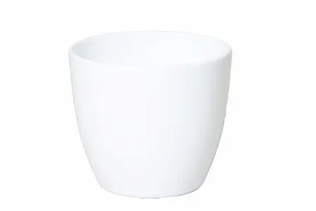 Pot Boule Wit - H 22 x D 25 cm