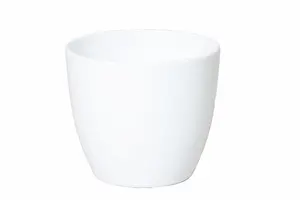 Pot Boule Wit - H 22 x D 25 cm