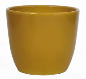 Pot Boule - D28/H25cm Okergeel