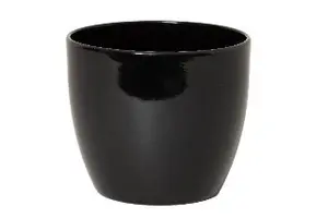 Pot Boule Zwart - H 6 x D 8 cm