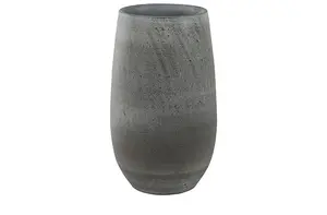 Pot Hoog Esra Grijs - H 35 x D 20 cm - afbeelding 2