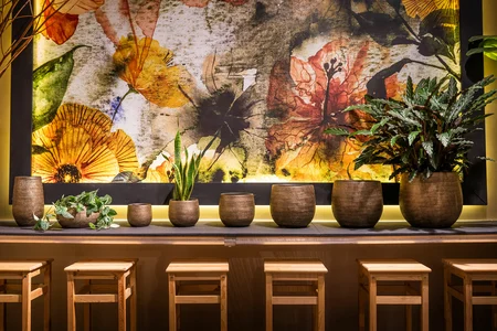 Pot Hoog Ryan - D27/H50cm Shiny Gold - afbeelding 3