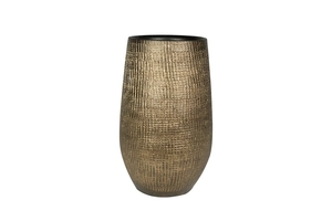 Pot Hoog Ryan Shiny Gold Goud - H 50 x D 27 cm - afbeelding 3