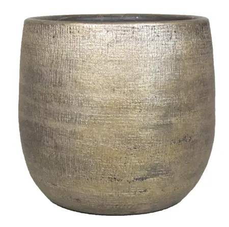POT MIRA D29 H27CM INDUSTRIEEL GOUD