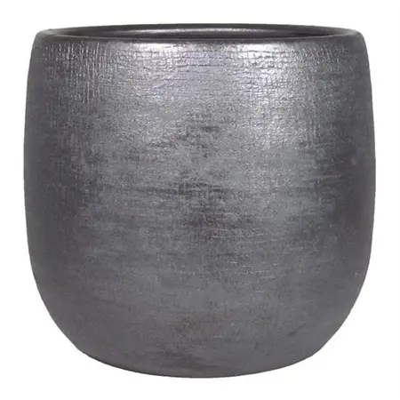 Pot Mira - D29/H27cm Zwart - afbeelding 1