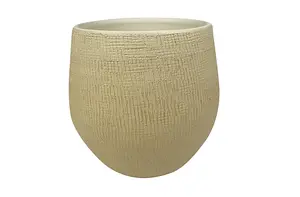Pot Ryan - D31/H28cm Shiny Sand