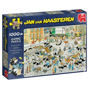 PUZZEL JVH DE VEEMARKT 1000