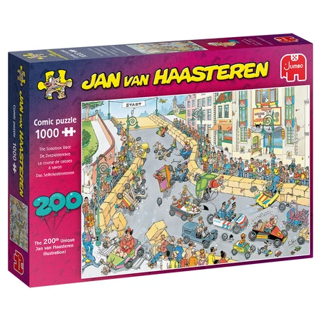 PUZZEL JVH DE ZEEPKISTENRACE 1000