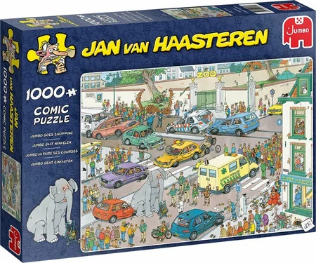 Puzzel Jvh Jumbo Gaat Winkelen 1000