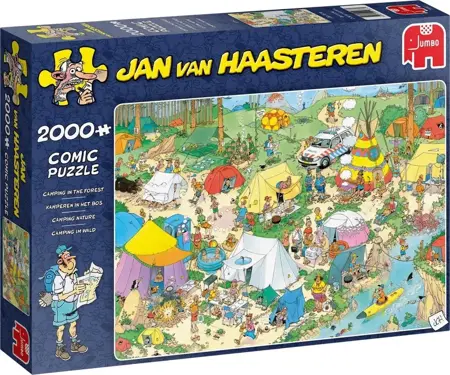 PUZZEL JVH KAMPEREN IN HET BOS 2000