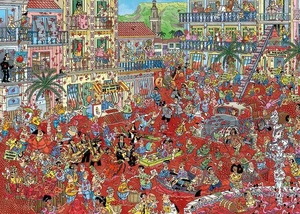 PUZZEL JVH LA TOMATINA 1000 - afbeelding 2