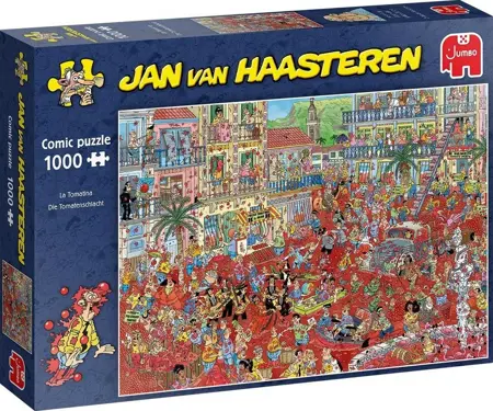 PUZZEL JVH LA TOMATINA 1000 - afbeelding 1