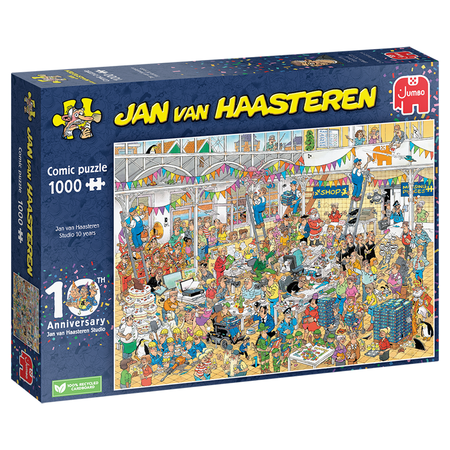 PUZZEL JVH STUDIO 10JAAR! 1000