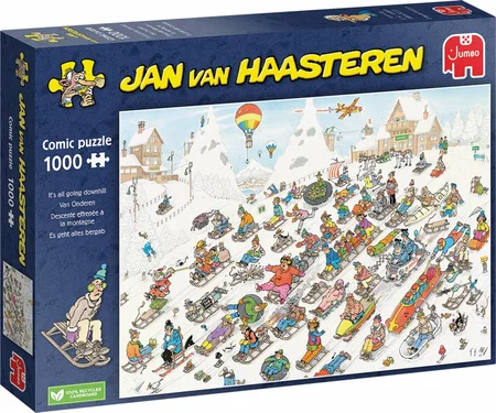 Puzzel Jvh Van Onderen 1000 - afbeelding 1