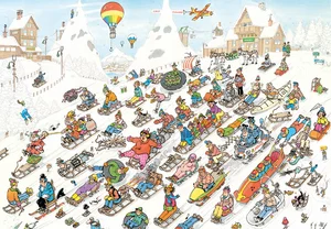 Puzzel Jvh  Van Onderen! 2000 - afbeelding 2