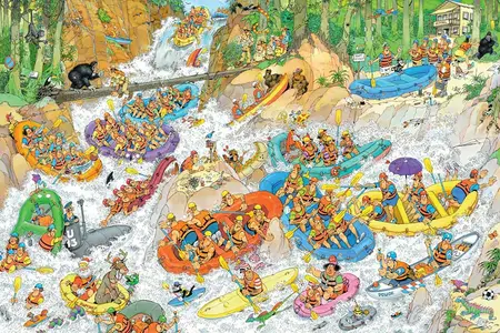 Puzzel Jvh Wild Water Raften 1500 - afbeelding 2