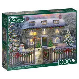PUZZEL XMS FALCON CHRISTMAS COTTAGE 1000 - afbeelding 2