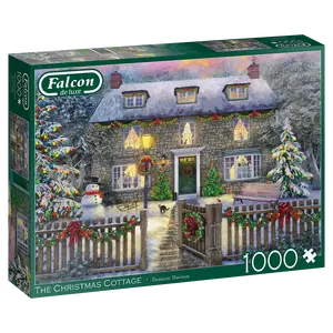 PUZZEL XMS FALCON CHRISTMAS COTTAGE 1000 - afbeelding 2