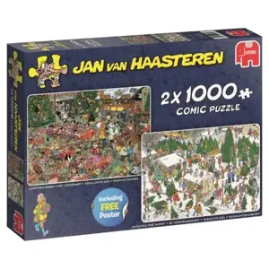 PUZZEL XMS JVH CHRISTMAS GIFTS 2X1000 - afbeelding 5