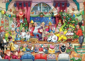 PUZZEL XMS WASGIJ 16 CHRISTMAS SHOW 2X1000 - afbeelding 3
