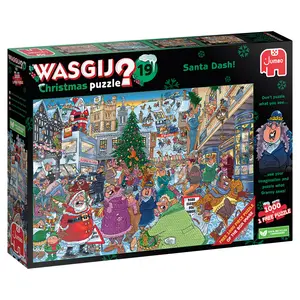 PUZZEL XMS WASGIJ CHRISTMAS 19 (FREE PUZZLE) 2X1000