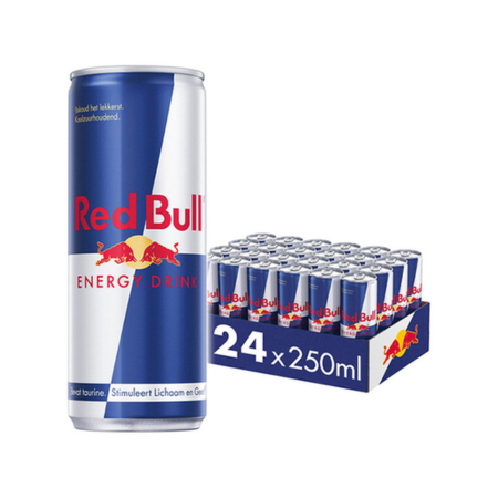 RED BULL ENERGY DRINK 24 X 25CL - afbeelding 1