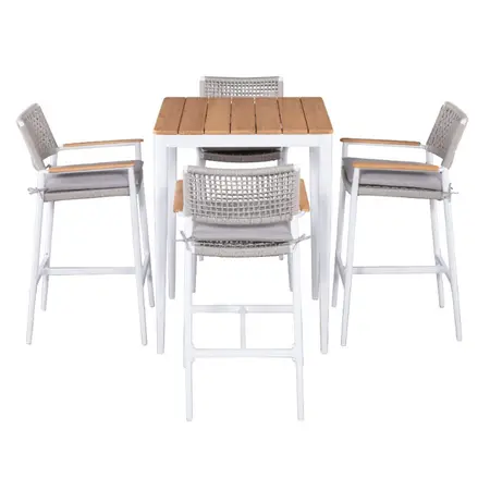 SANDRO BARTAFEL 80X80CM - TEAK - afbeelding 2