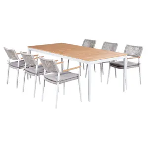 SANDRO DINING TAFEL 180CM - TEAK - afbeelding 4