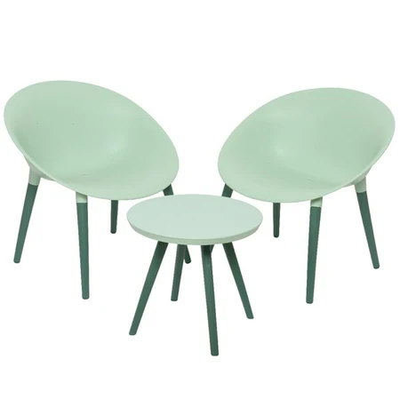 SET MARBELLA L67H78,5CM GREEN - afbeelding 1