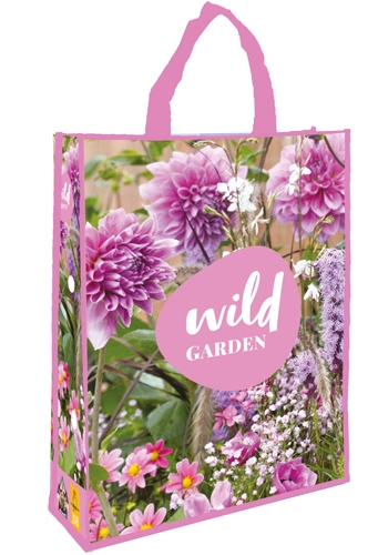 Shopping Bag Wild Garden Pink