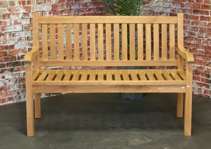 Sipora teakhouten bank 150cm - afbeelding 2