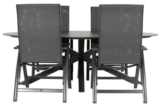 Sitges Recliner Anthracite Double Sling - afbeelding 7