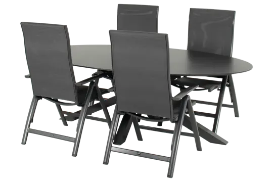 Sitges Recliner Anthracite Double Sling - afbeelding 8