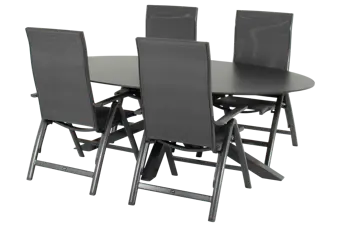 Sitges Recliner Anthracite Double Sling - afbeelding 8