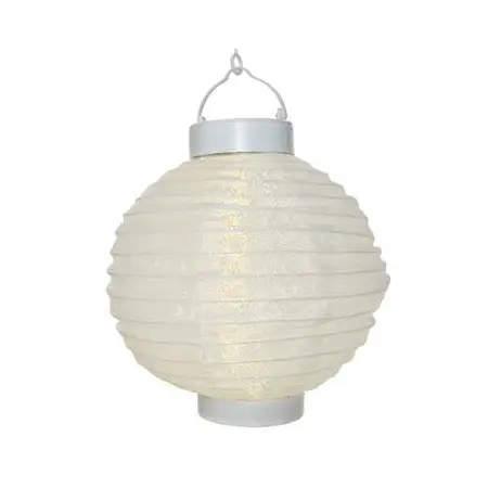 SOLAR LANTAARN WIT D20CM-1L