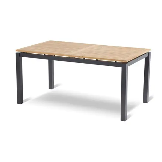 Sonata Tuintafel - 160x90cm - Teakhouten blad - afbeelding 1