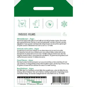 Stamslabonen Haricot Vert 'Argus' - afbeelding 2